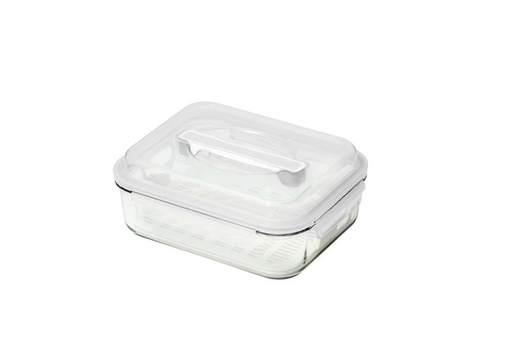 Handy Food Container With Tray - 2 Litre, 8807246071717