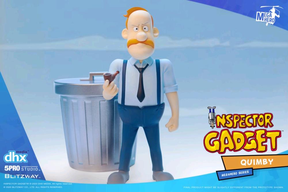 Blitzway Inspector Gadget Chief Quimby 112 Scale Action Figure Buy Online At The Nile