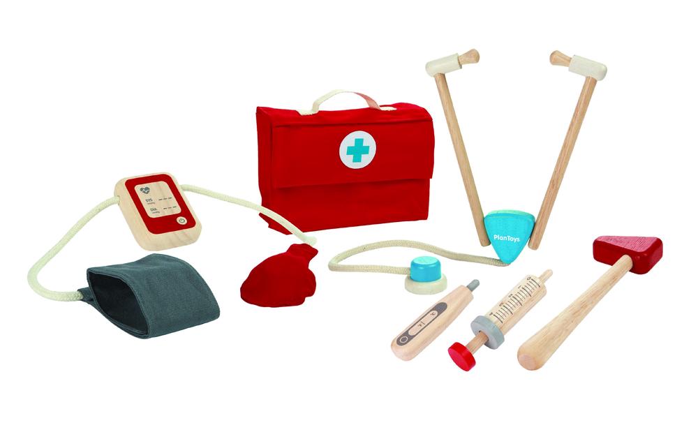 Educational Wooden Doctor Set, 5 Piece, 8854740034519