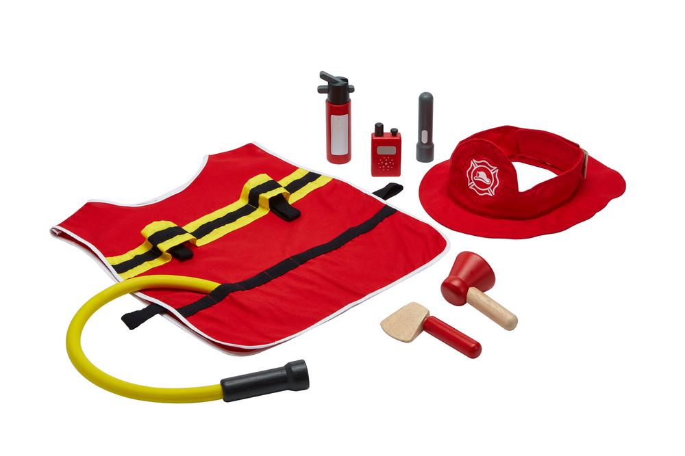 Fire Fighter Play Set Pretend Play, 8854740037084