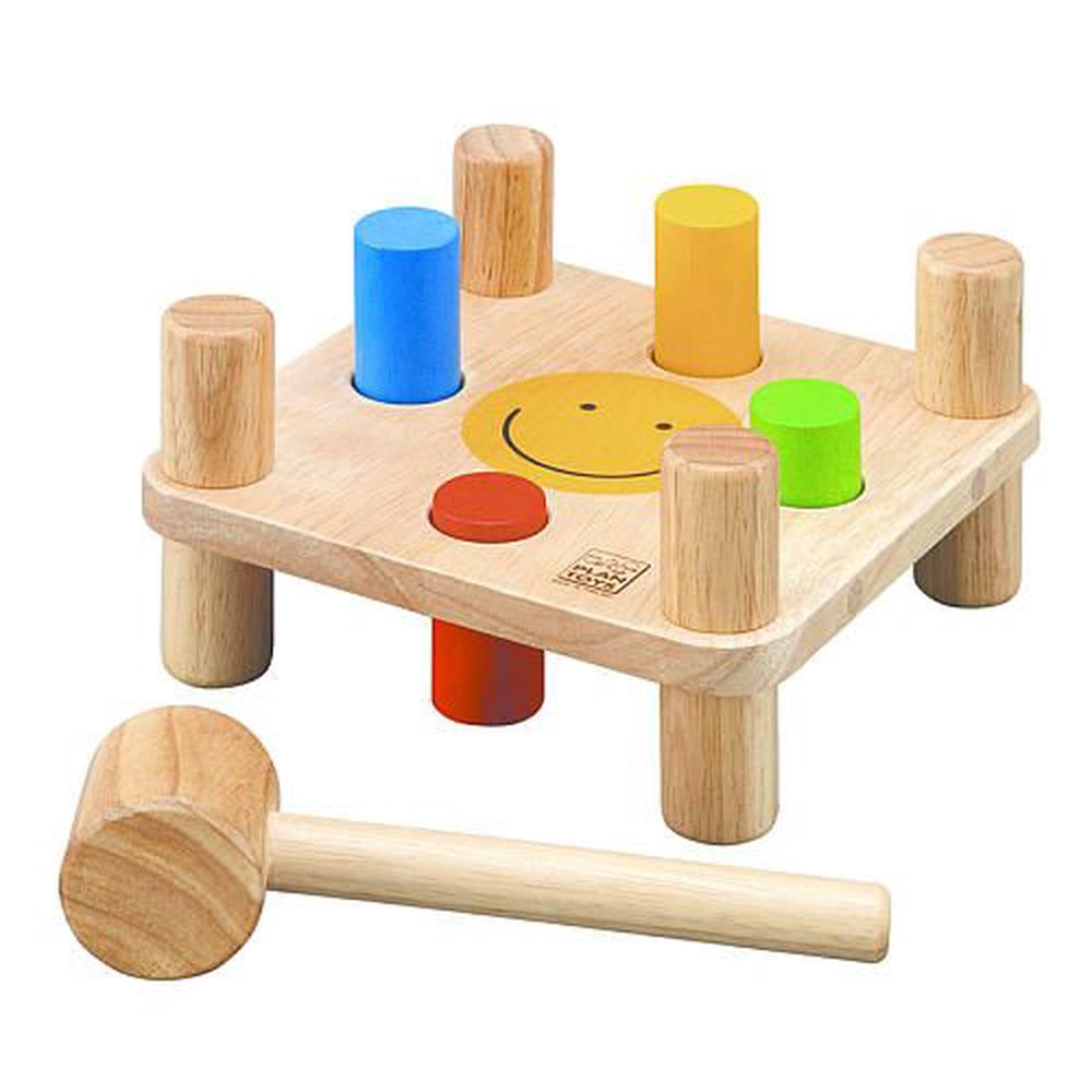 Plan Toys Wooden Hammer Peg Playset Buy online at The Nile