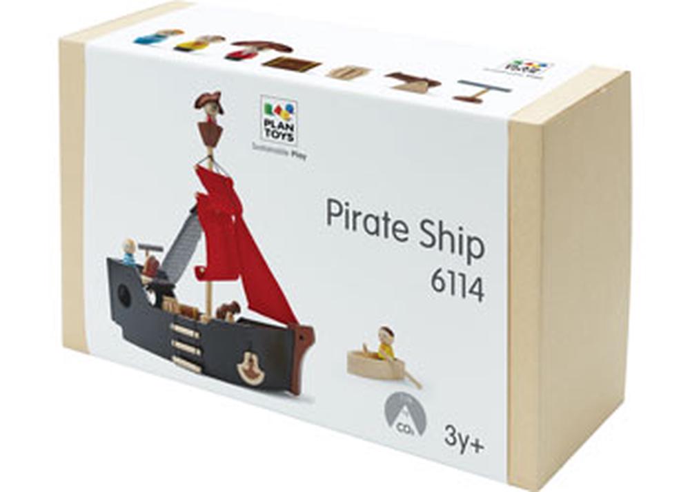 Plan Toys Pirate Ship, 8854740054821