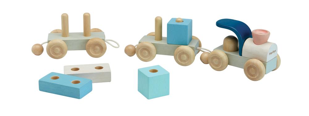 Plan Toys Stacking Train Trio, 8854740057389