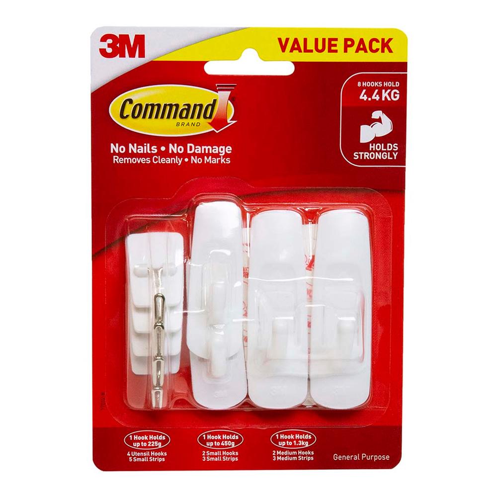 Command Hook, Value Pack of 8 Buy online at The Nile