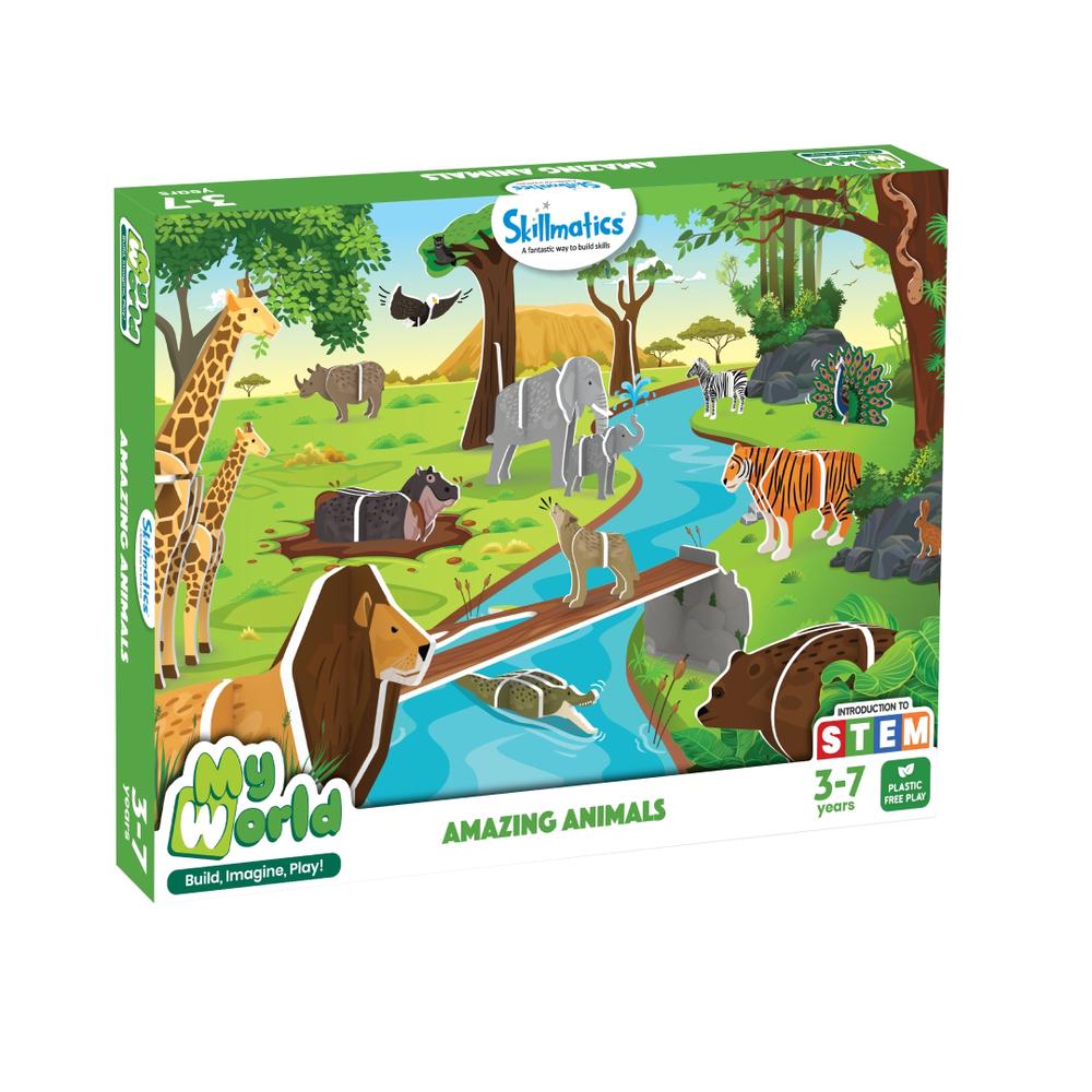 Skillmatics My World: Amazing Animals, 8904279500853