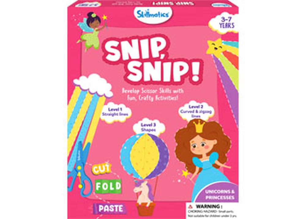 Skillmatics Snip, Snip! Unicorns & Princesses, 8904279504813