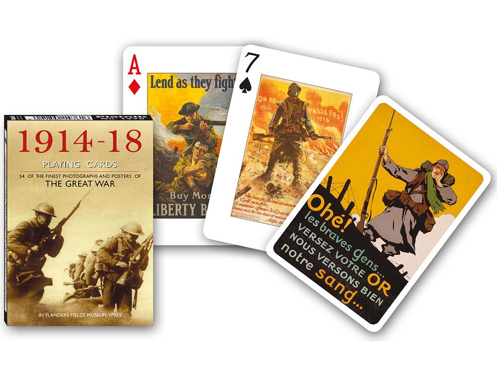 Piatnik The Great War 1914-18 Poker Playing Cards, 9001890147616