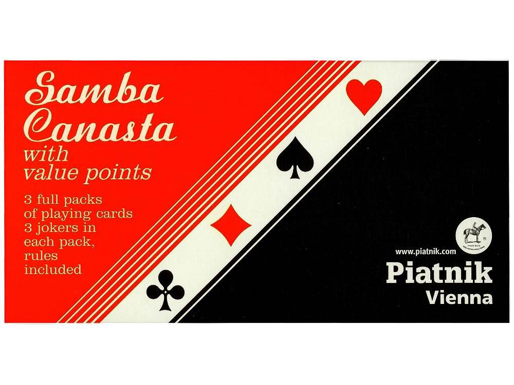 Samba Canasta With Value Points Playing Cards, 9001890260339