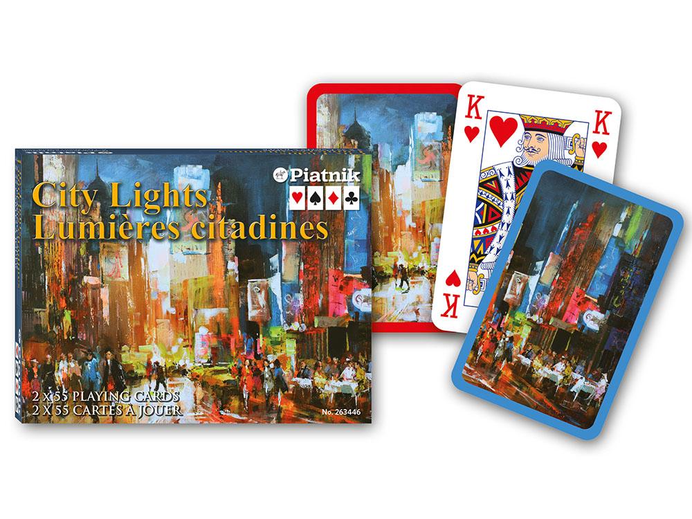 Piatnik City Lights Bridge Playing Cards, Double Deck by Piatnik - ISBN: 9001890263446