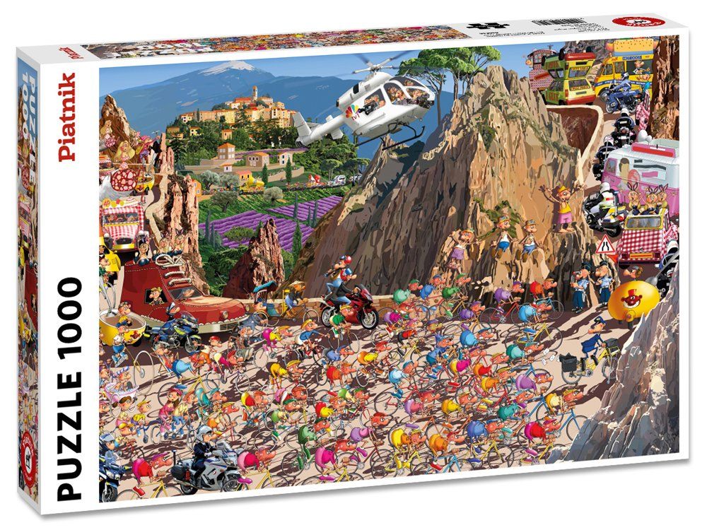 Puzzle Biciclette di Amsterdam in legno, 1 000 Pezzi