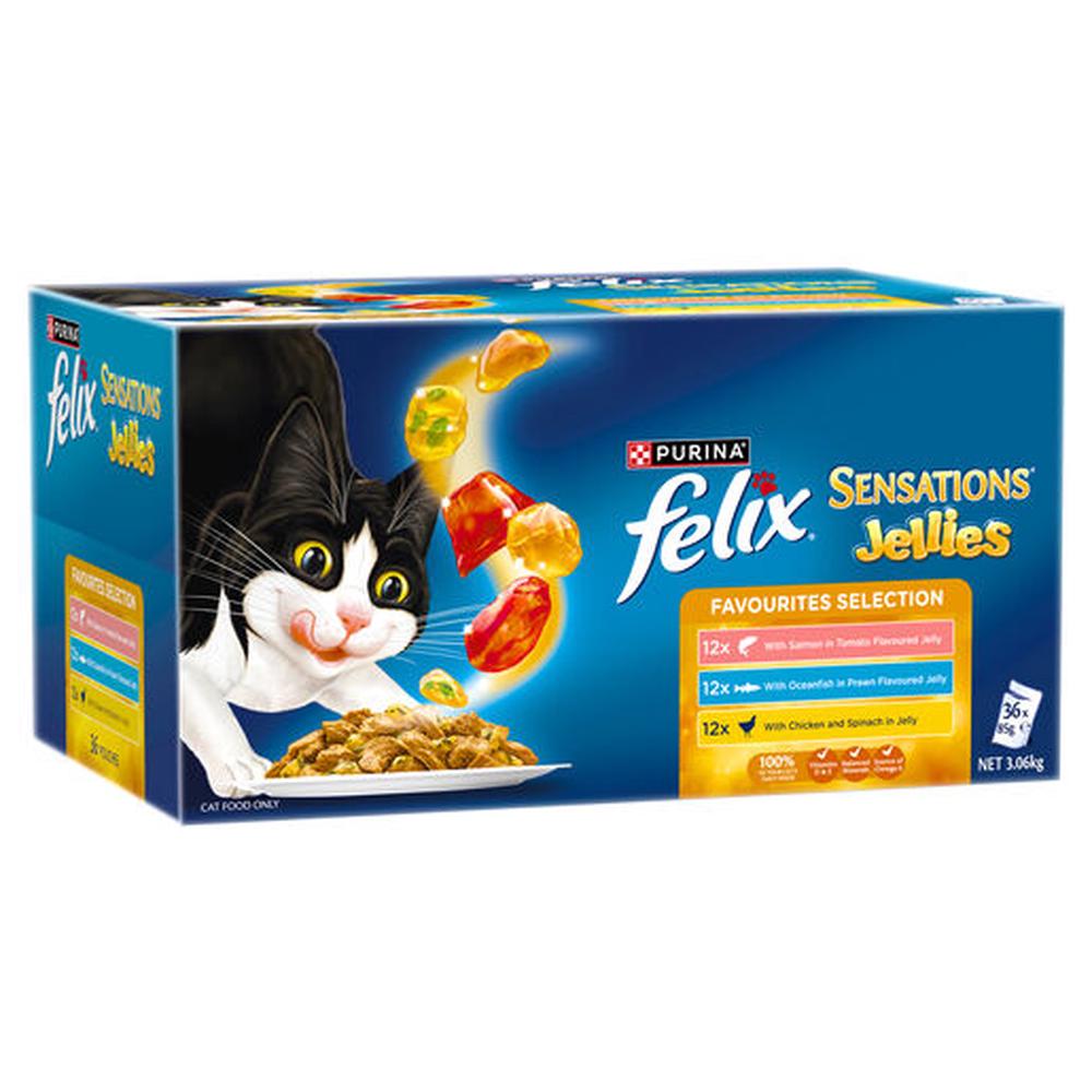 Felix Jellies Favs Selections, 36 Pack - 85g, 9300605156920