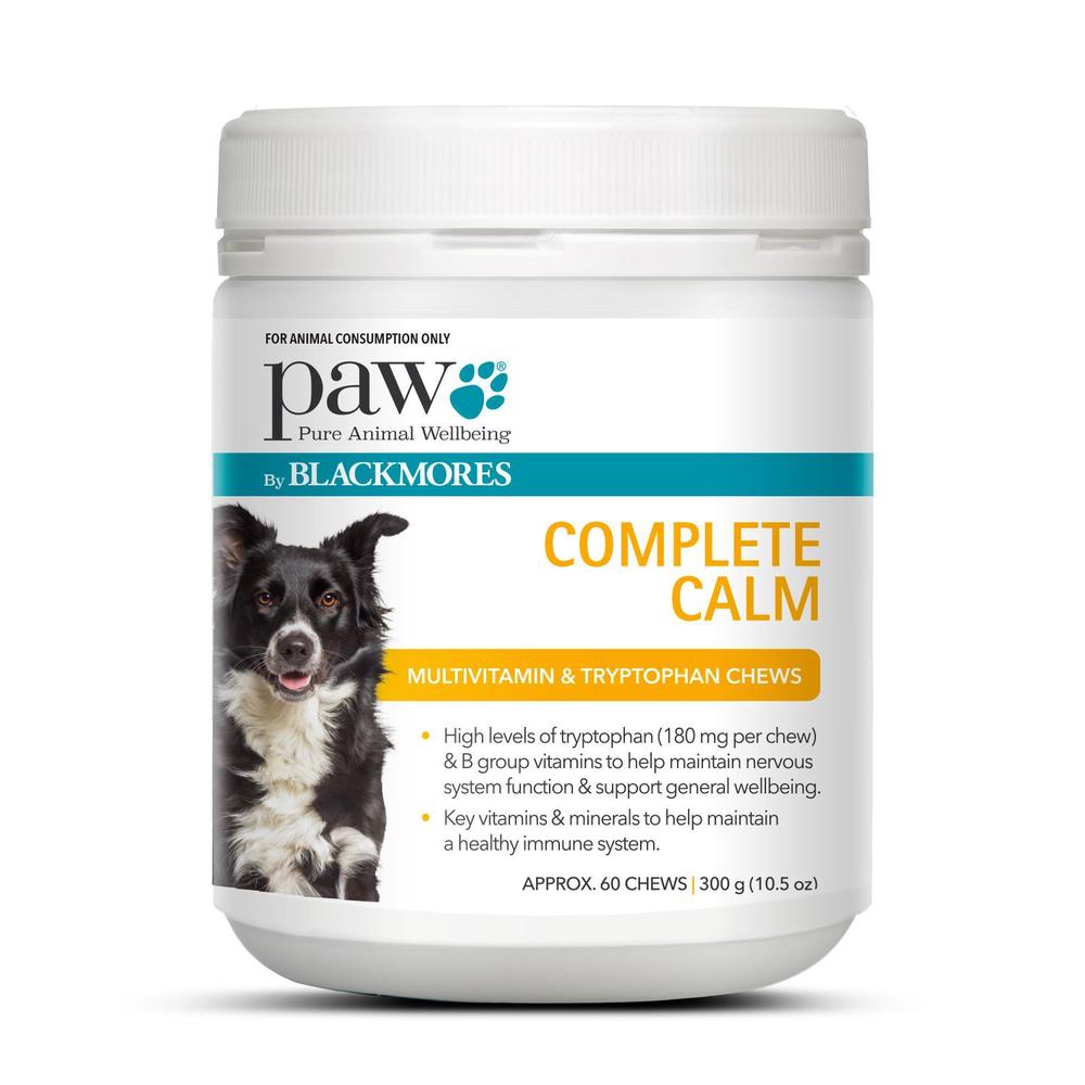 Paw by Blackmores Complete Calm Multi + Tryptophan Multivitamin Chews - 300g, 9300807307953
