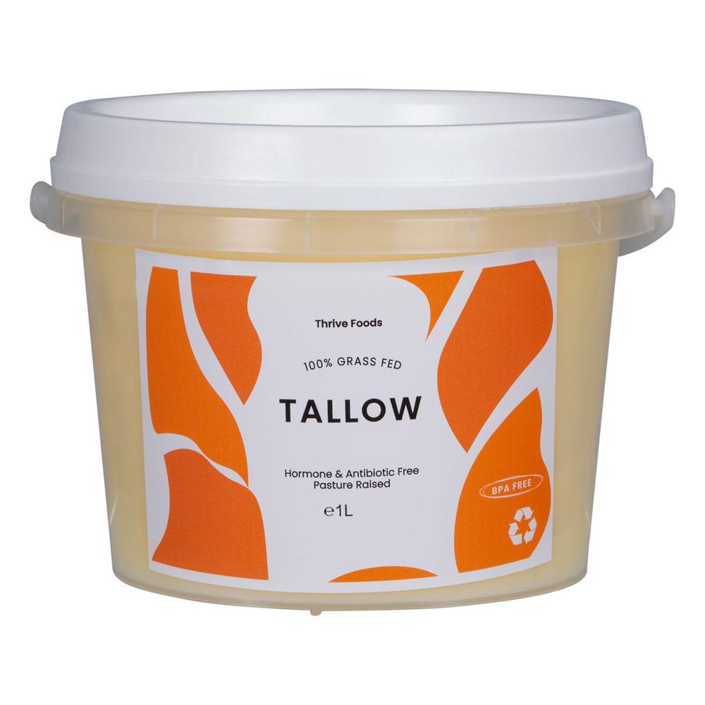 Thrive Tallow 100% Grass Fed Tallow - 1L, 9309002696015