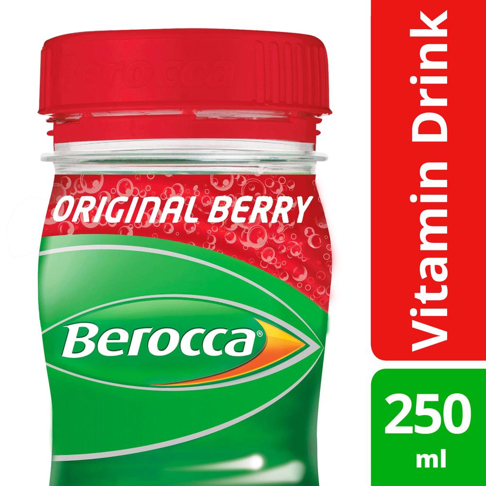 Berocca Twist N Go Energy Vitamin Original Berry Drink - 250mL | Buy ...