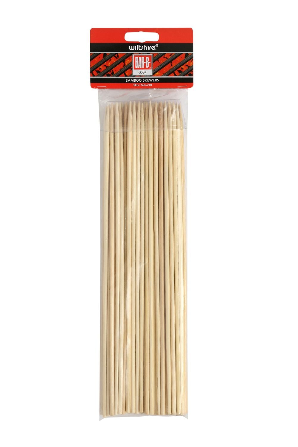 Wiltshire Bar B Bamboo Skewers, 80 Pack by Wiltshire - ISBN: 9310346520904