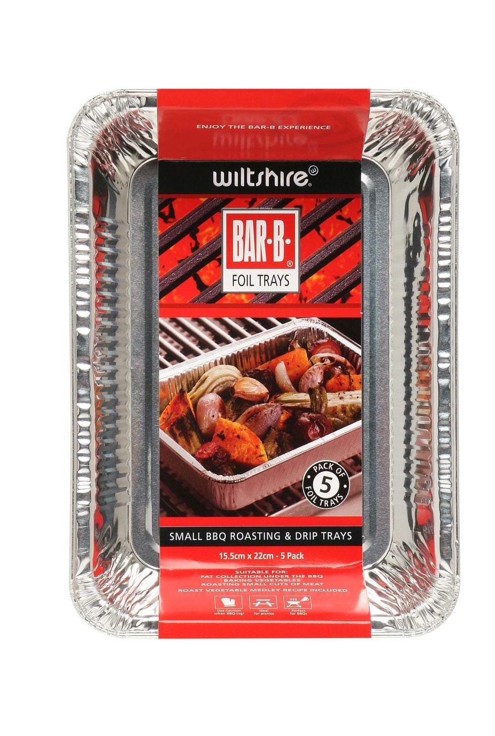 Wiltshire Bar B Foil Trays, 5 Pack by Wiltshire - ISBN: 9310346520911