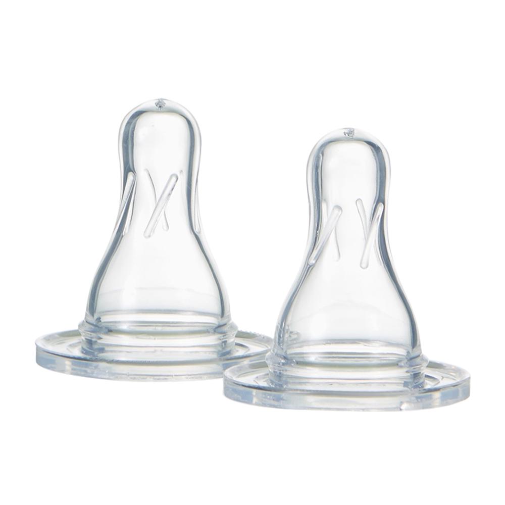 Tommee Tippee Twin Pack Silicone Standard Teats, 2 Pack - Fast Flow ...