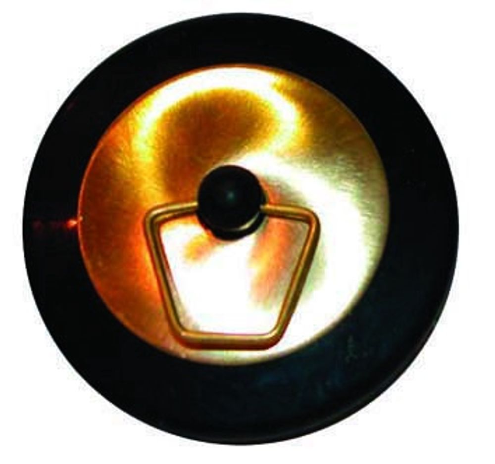 Immerse Bathroom Premium Bath & Sink Plug Rubber & Brass - 50mm by Immerse Bathroom - ISBN: 9311183005357