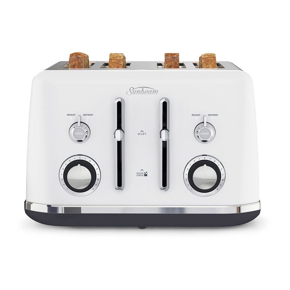 Sunbeam Alinea Toaster (Ocean Mist White) - 4 Slice by Sunbeam - ISBN: 9311445026663