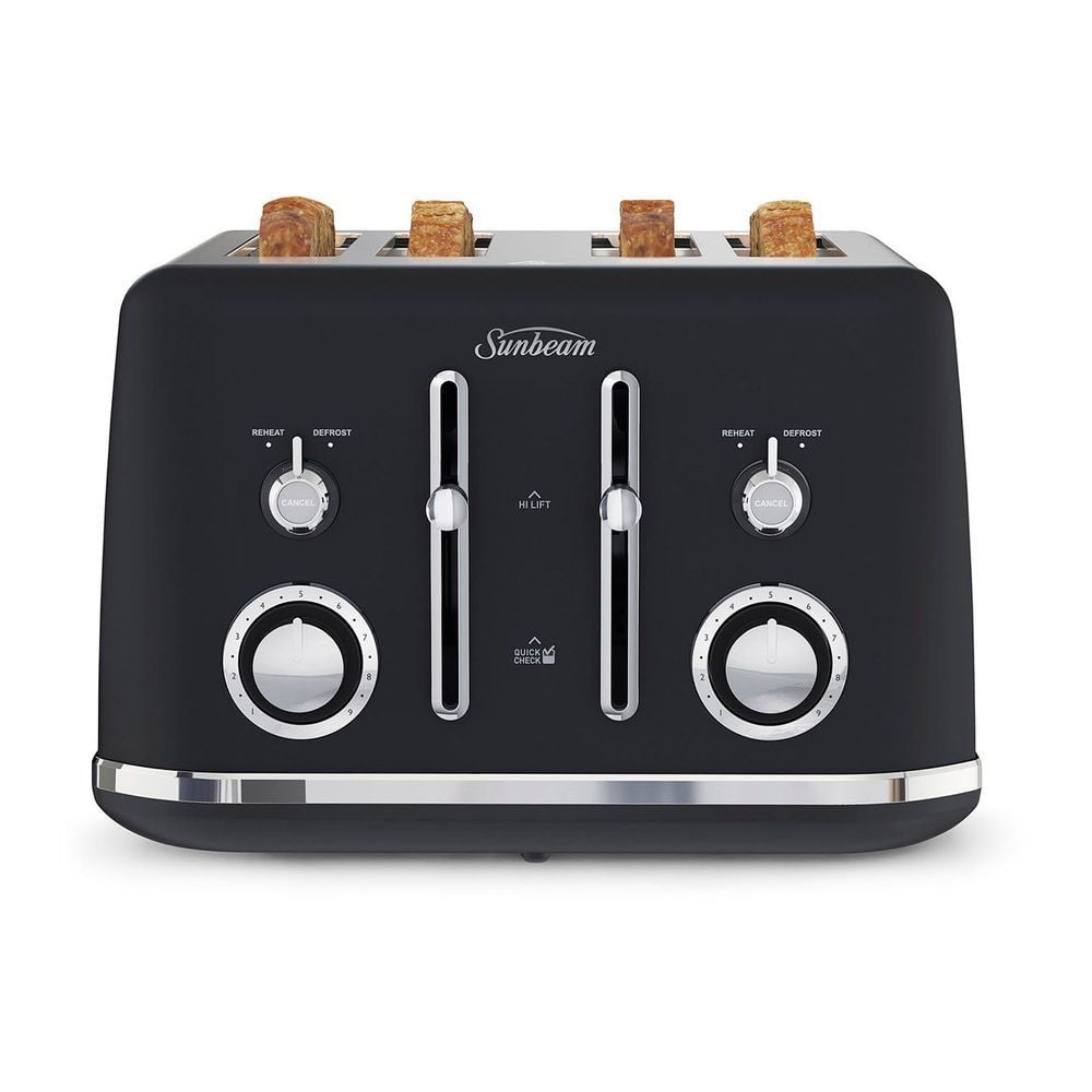Sunbeam Alinea Toaster (Black Classics) - 4 Slice by Sunbeam - ISBN: 9311445026670