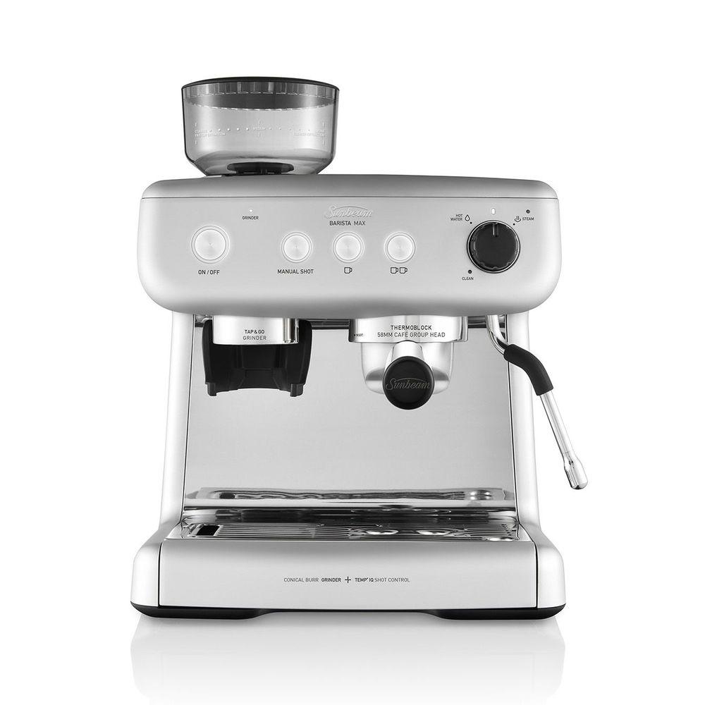 Sunbeam Barista Max Espresso Machine (Silver) Buy online at Well Cooked