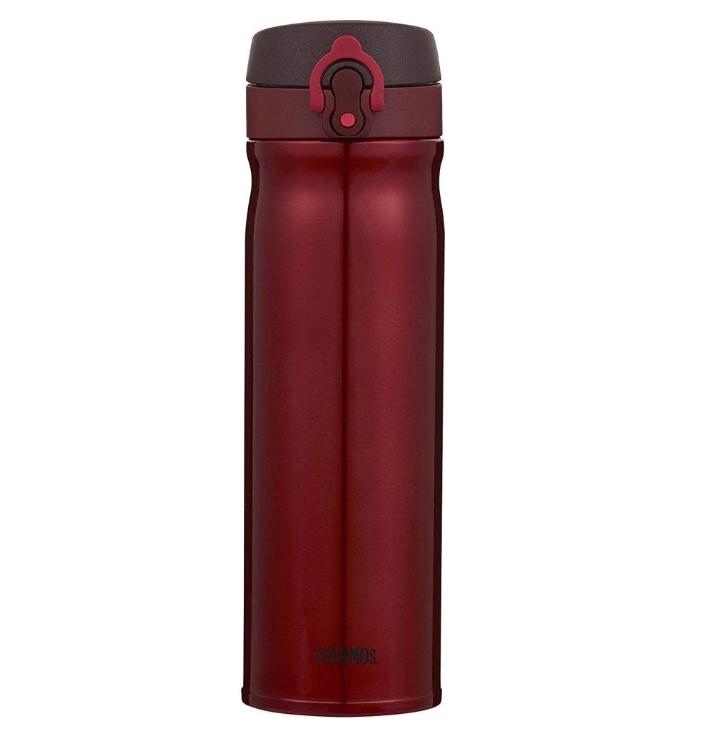 Thermos Stainless Steel Vacuum Insulated Drink Bottle (Red) 550mL