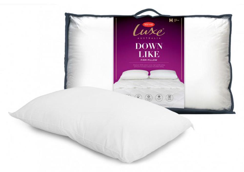 Tontine Luxe Down Like Support Pillow - Firm & High | Buy online at The ...