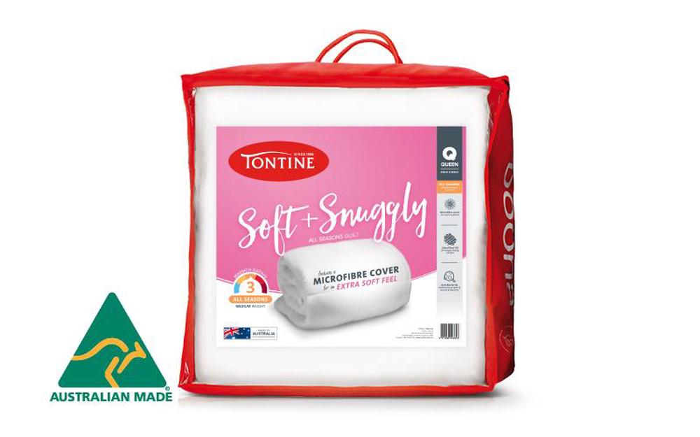 tontine soft &snuggly mattress topper