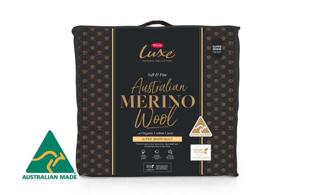 Tontine Luxe Australian Merino Wool Super Warm Quilt King Buy