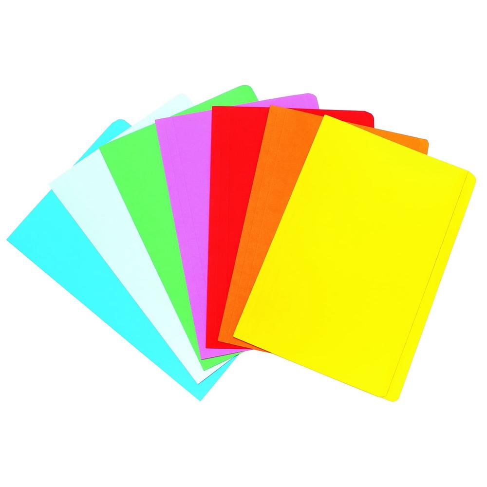 Marbig Manilla Folders Foolscap Assorted, Pack 20 Buy online at The Nile