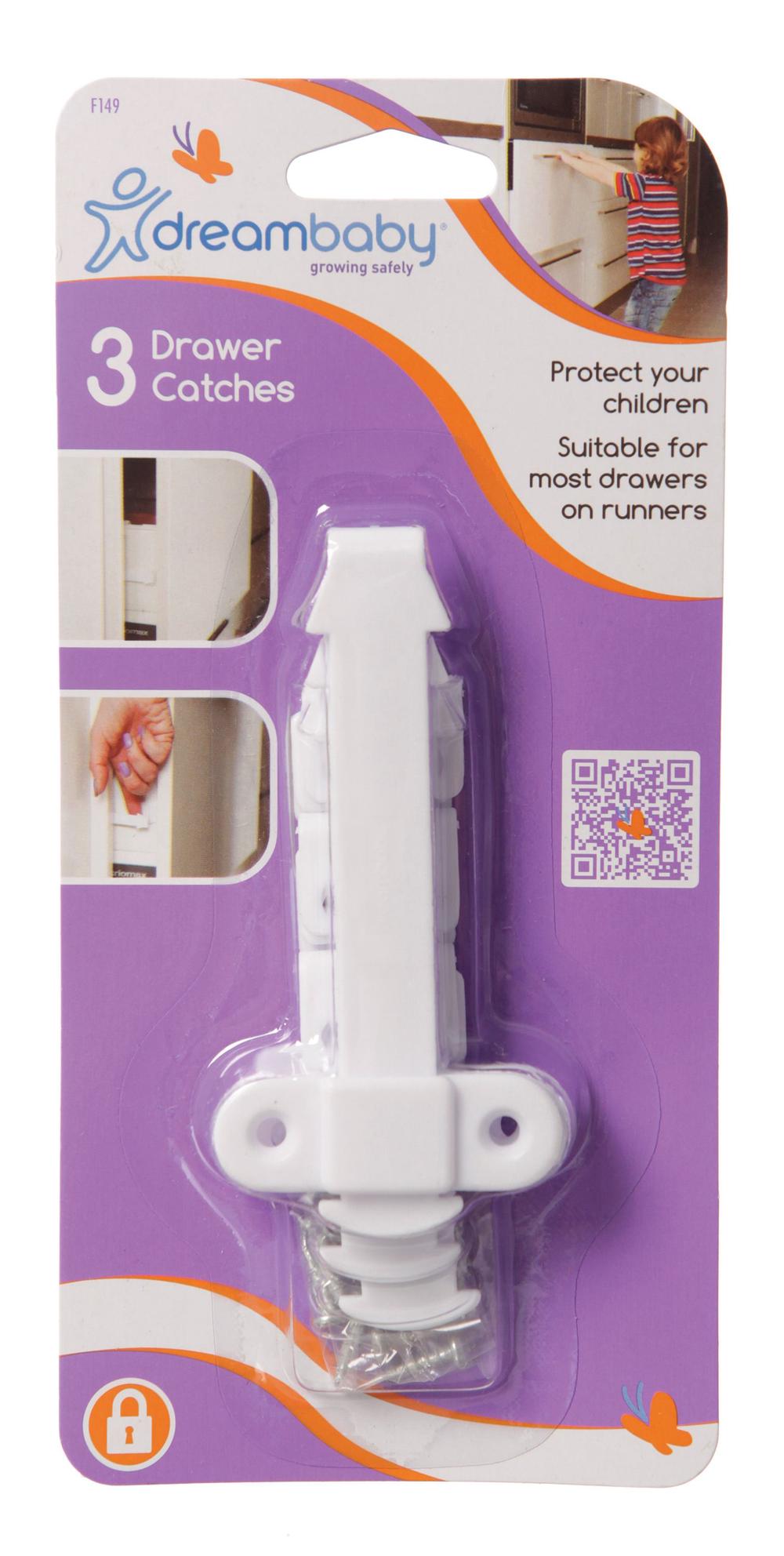 Drawer Catches - 3 Pieces, 9312742301491