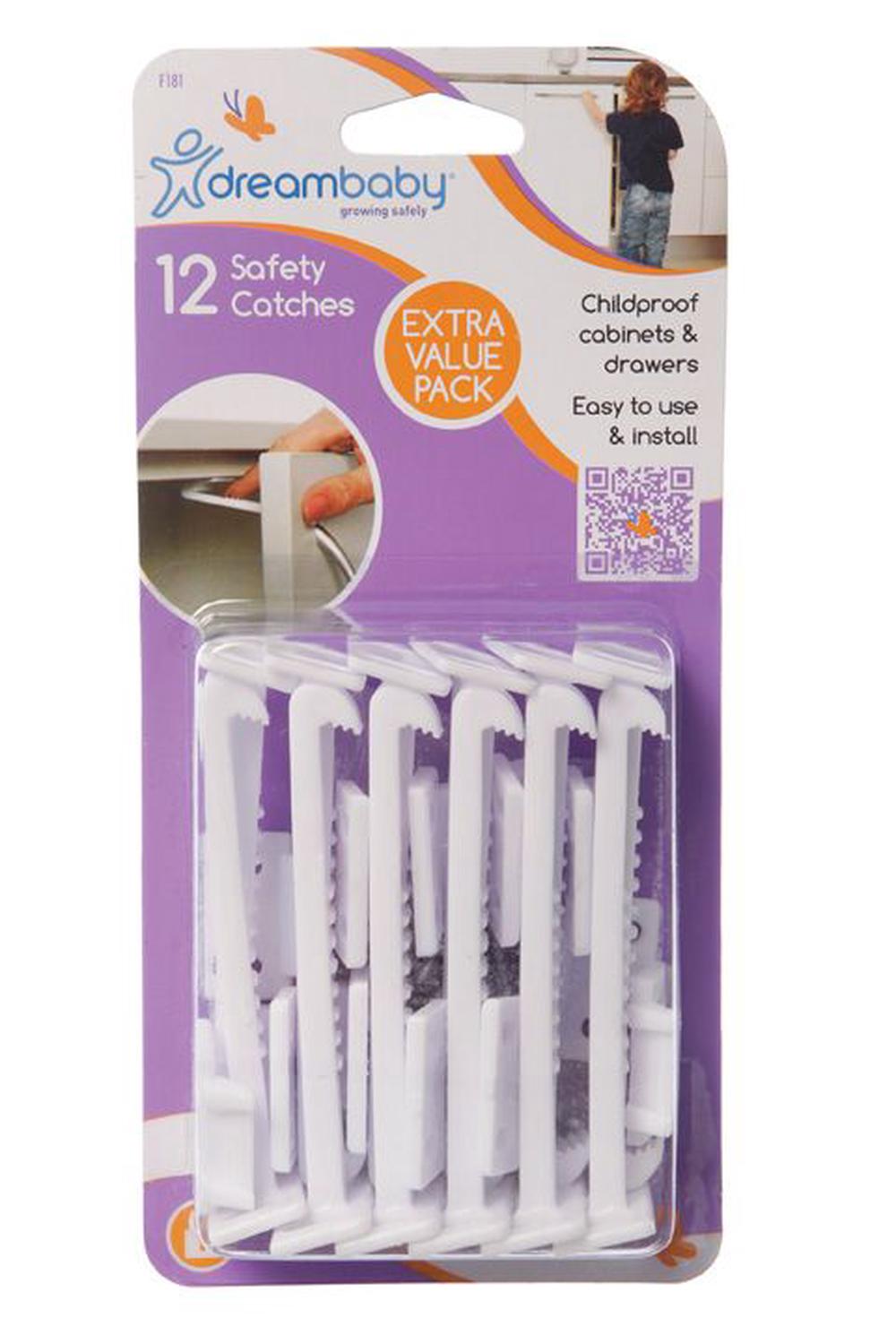 Dreambaby Safety Catches, 12 Piece, 9312742301811