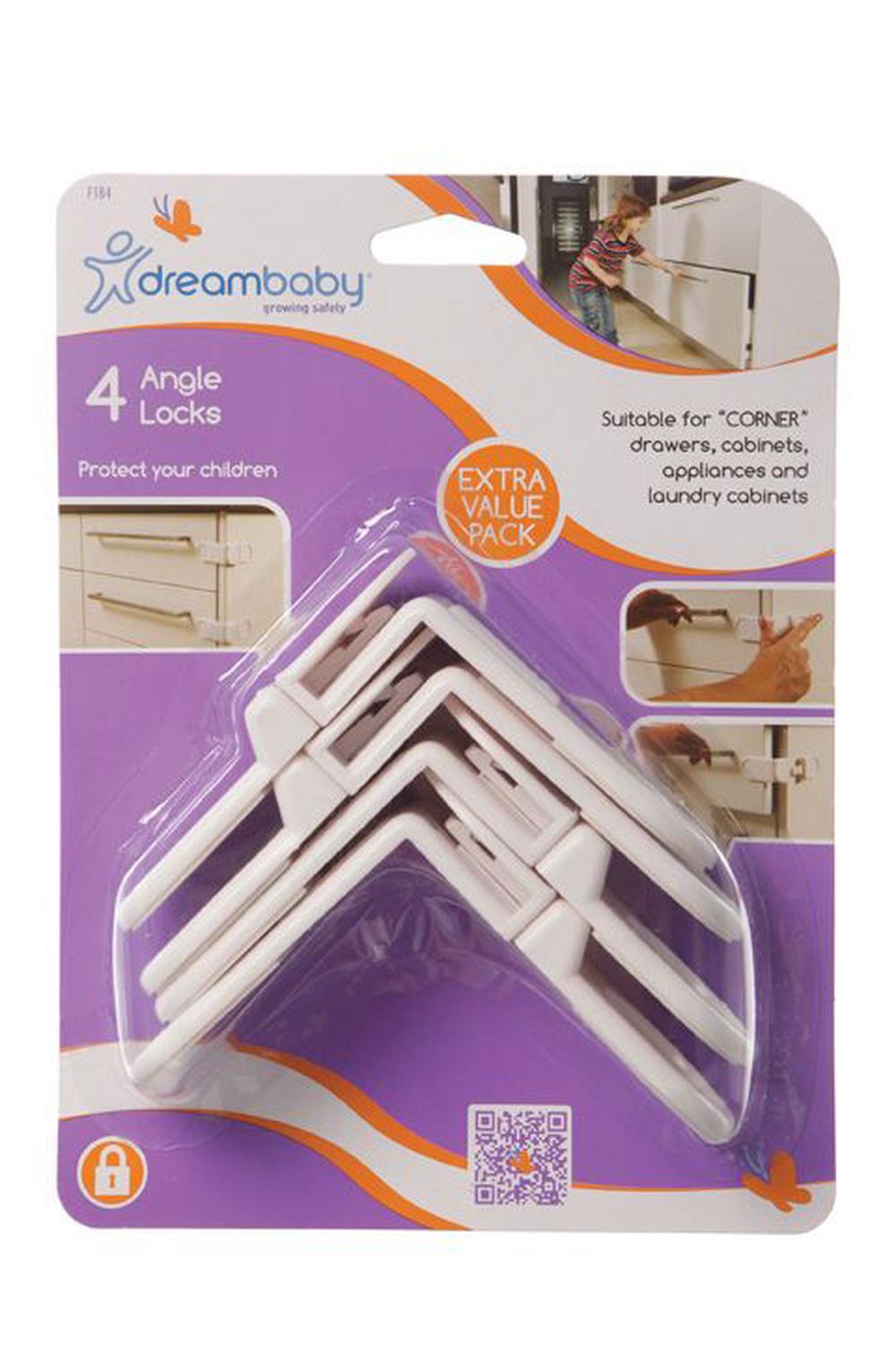 Dreambaby Angle Locks - 4 Pieces, 9312742301842