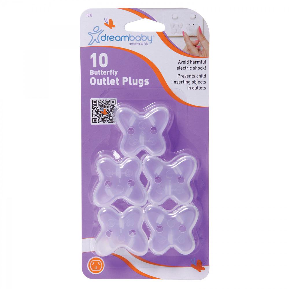 Butterfly Outlet Plug - 10 Pieces, 9312742308384