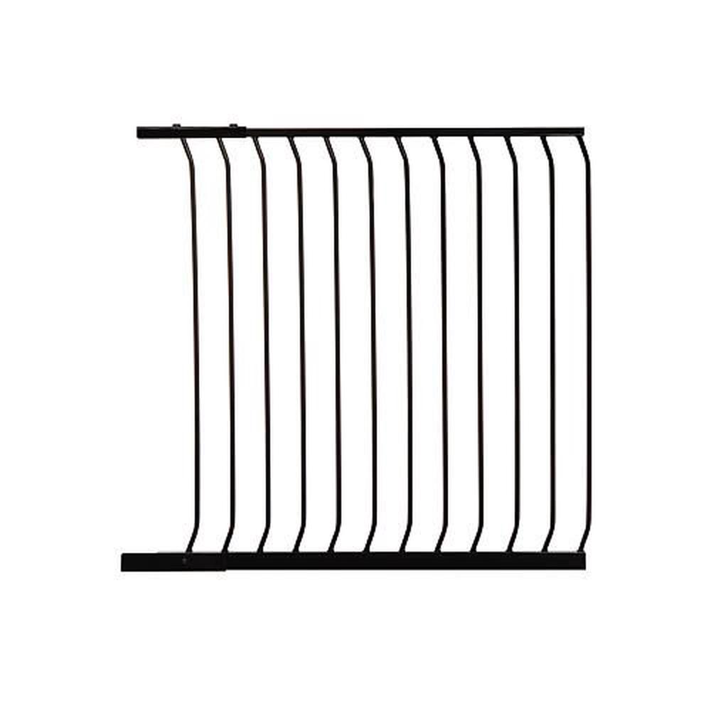 1m High Gate Extension (Black) - 100cm, 9312742384517
