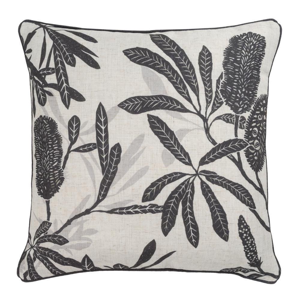 Maison by Rapee Norfolk Cushion (Noir) - 55x55cm | Buy online at The Nile