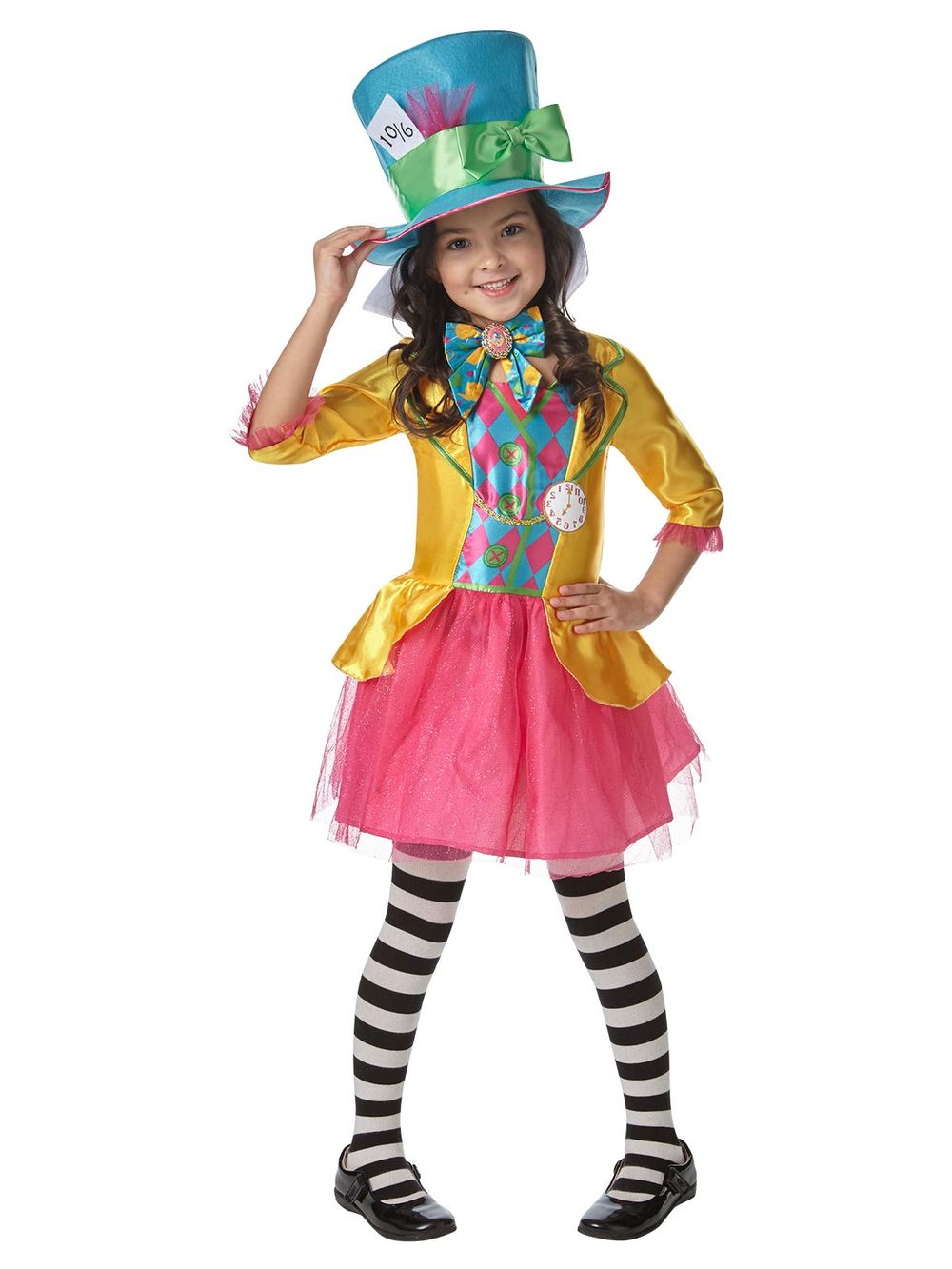 Rubies Mad Hatter Girls Deluxe Child Costume - Medium by Rubies - ISBN: 9312853010831