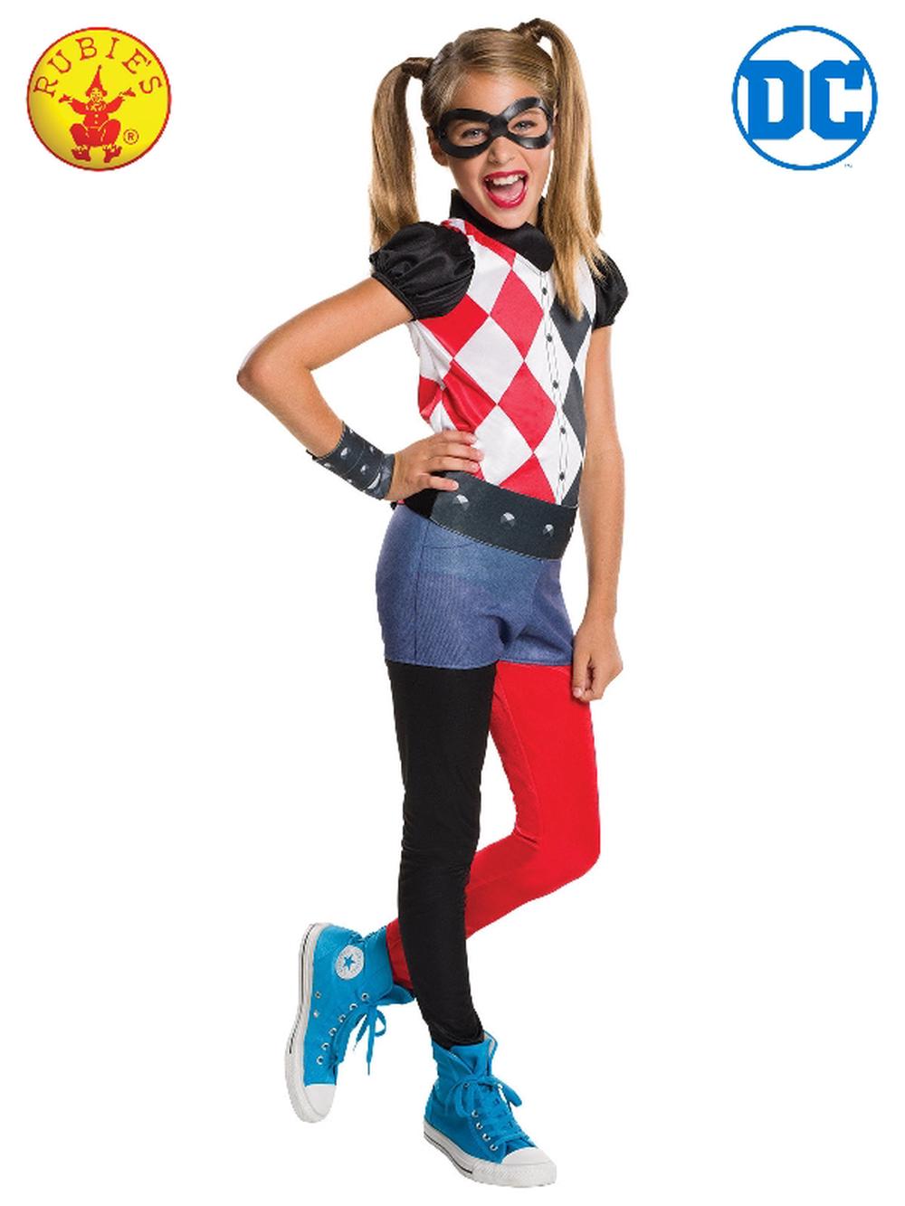 Harley Quinn DC Superhero Girls Classic Costume, 9312853030129