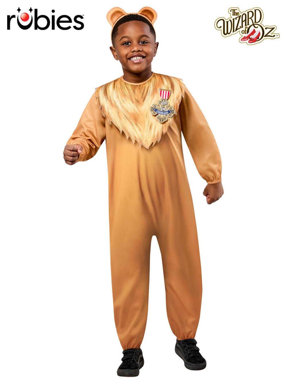 Rubies Cowardly Lion - Wizard of OZ Classic Costume, Child - 9-10 Yrs, 9312853047097