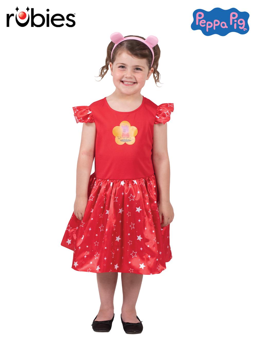 Rubies Deerfield Peppa Pig Deluxe Costume, Child - Toddler (18-36 Mths) by Rubies Deerfield - ISBN: 9312853053678