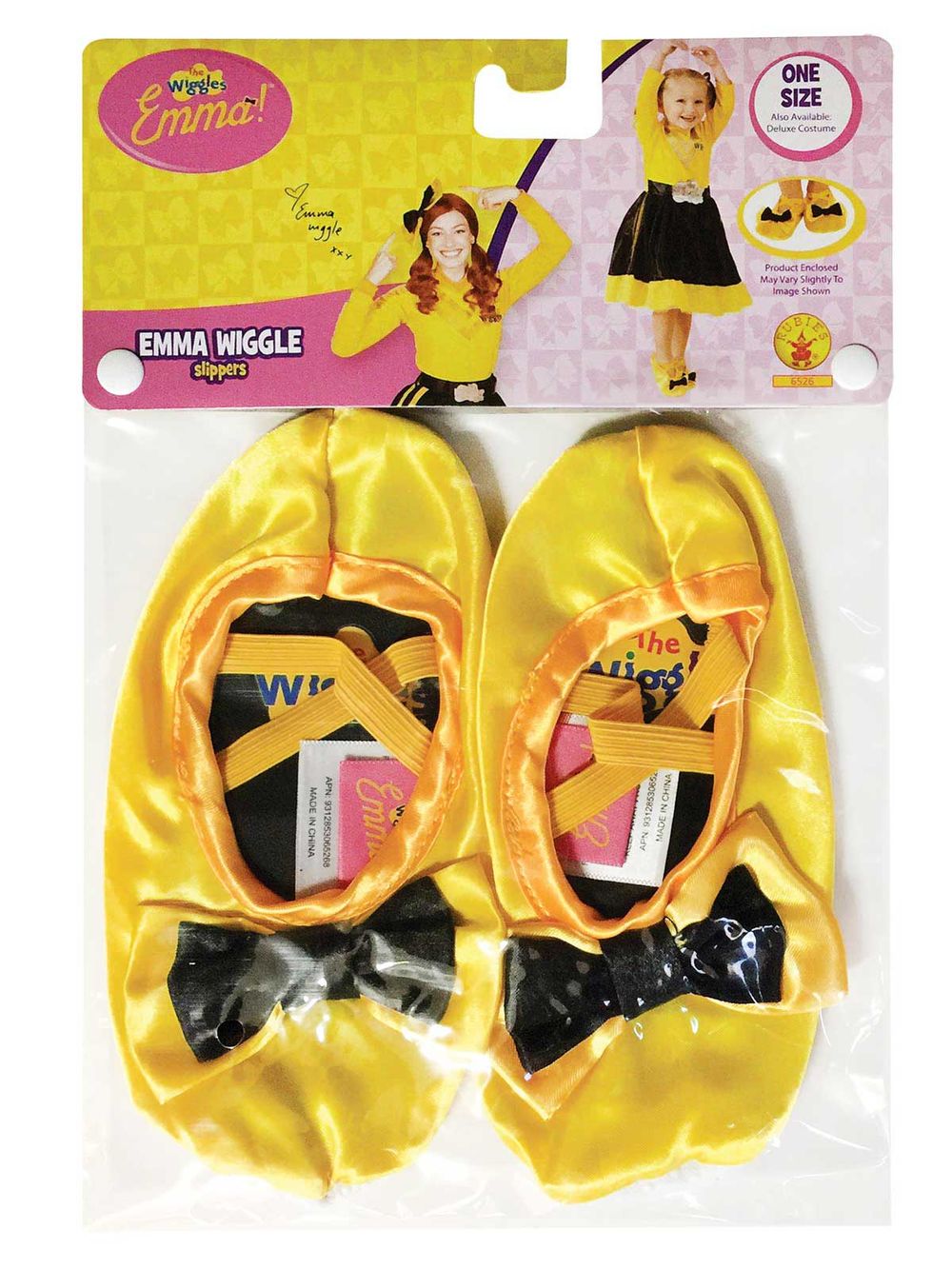 Rubies Emma Wiggle Child Slippers - One Size by Rubies - ISBN: 9312853065268