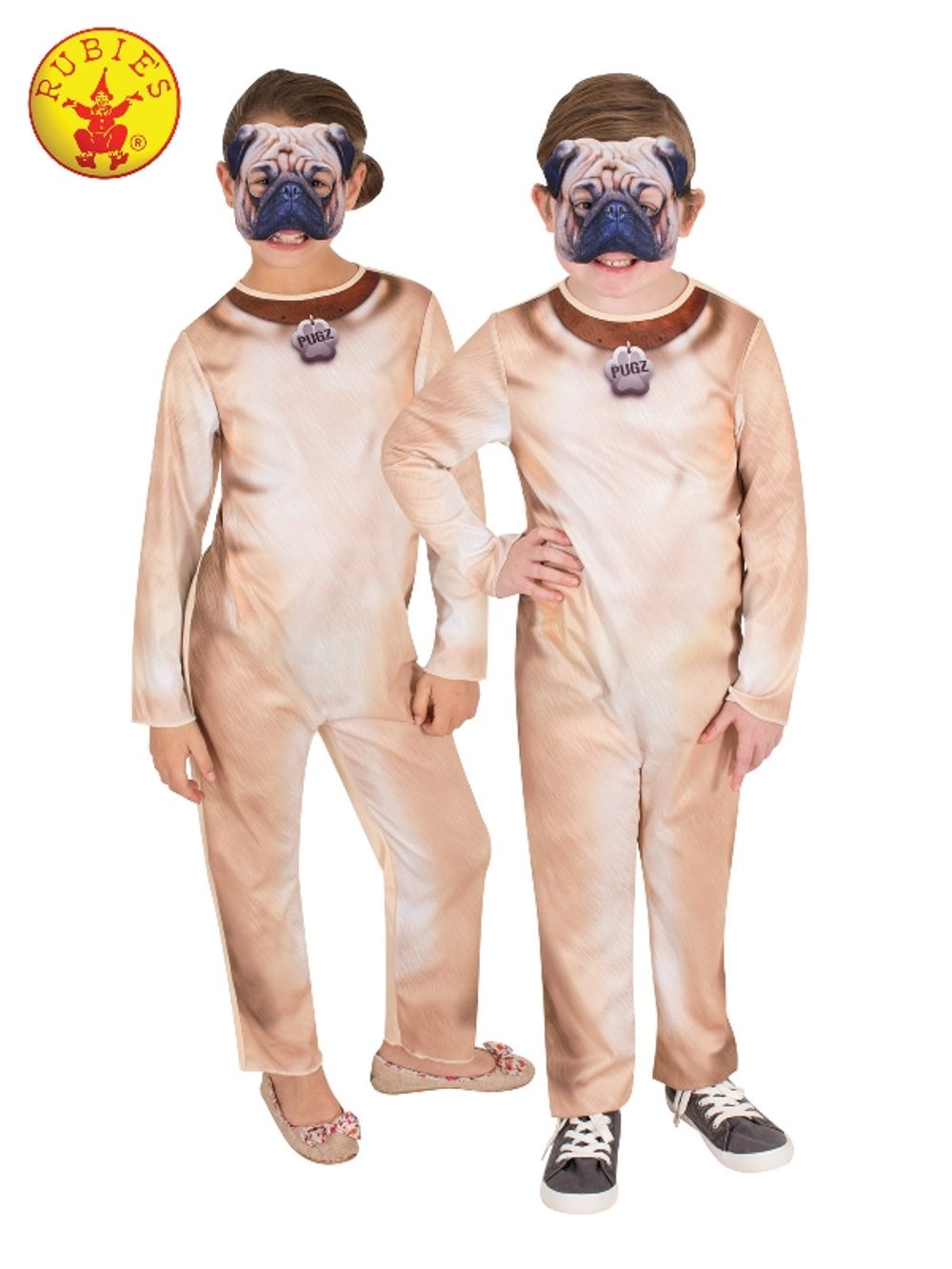Rubies Pug Dog Costume - 6-8 Years by Rubies - ISBN: 9312853070712