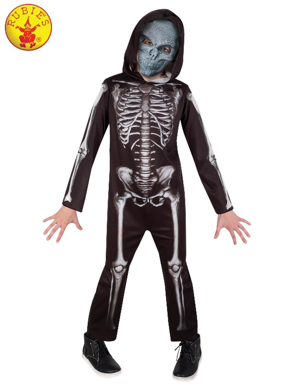 Rubies Skeleton Costume - 6-8 Years, 9312853071290
