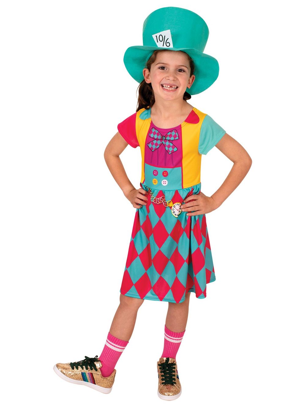 Rubies Mad Hatter Girls Classic Child Costume - Small by Rubies - ISBN: 9312853071702