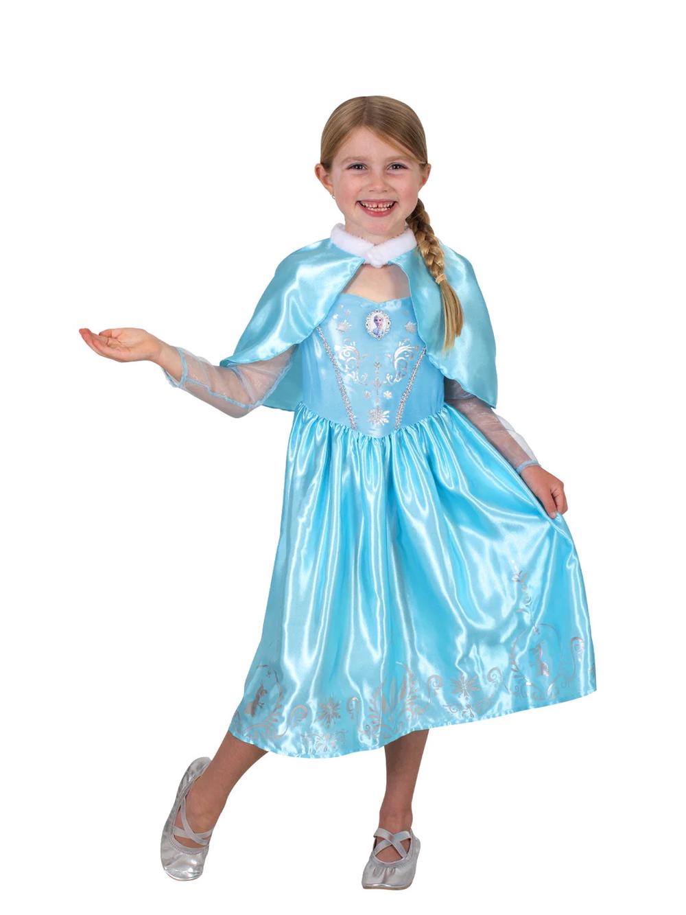 Rubies Elsa Deluxe Winter Cloak Frozen 1 - 3-5 Years, 9312853075137