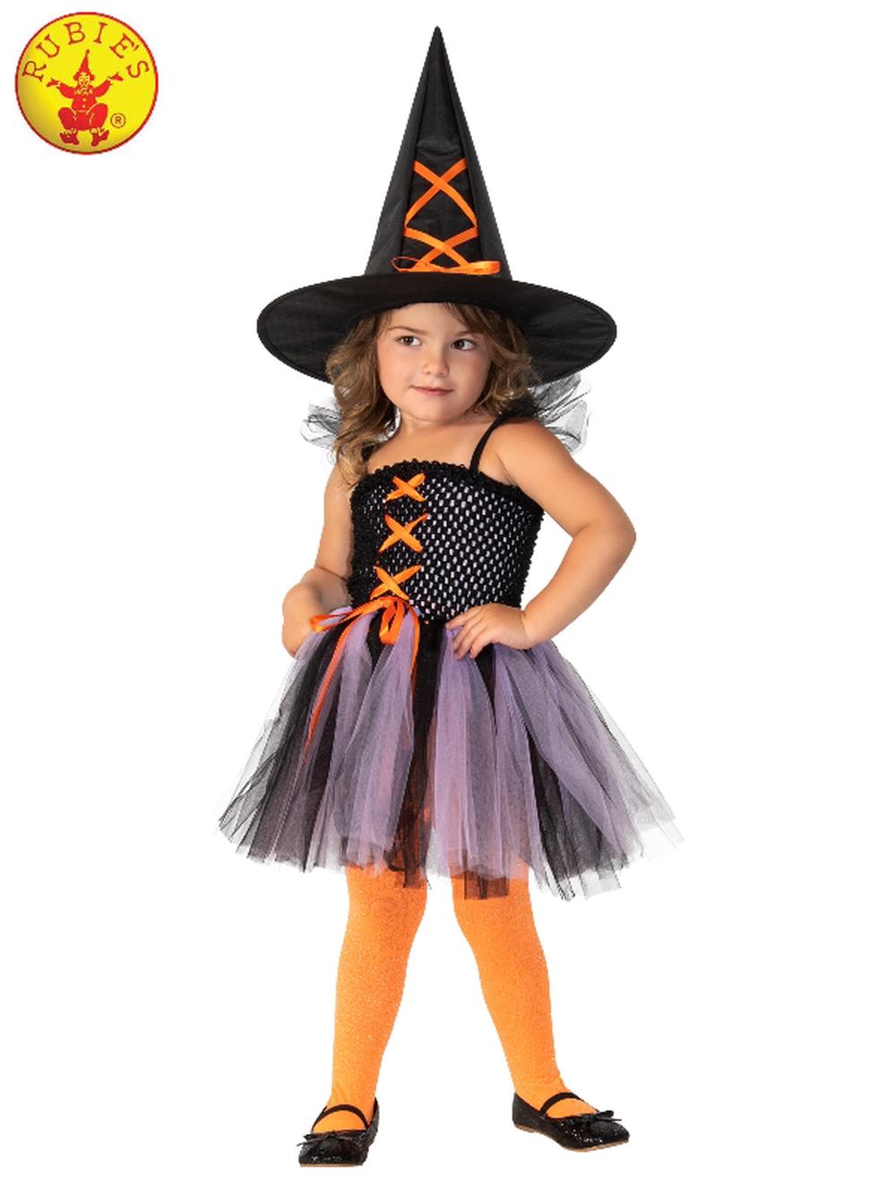 Rubies Witch Purple & Orange Costume - 6-8 Years, 9312853076660