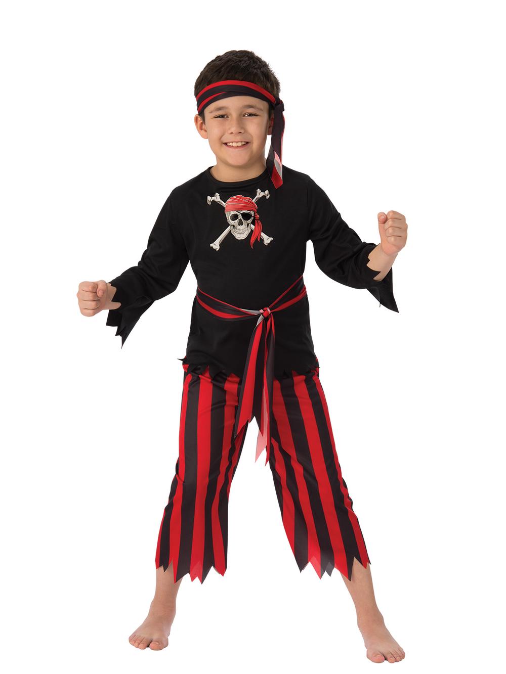 Rubies Pirate Boy Costume, Child - 3-5 Yrs, 9312853078770