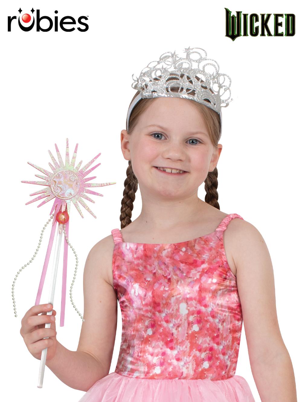Rubies Wicked - Glinda Child Wand & Tiara Set, 9312853078947