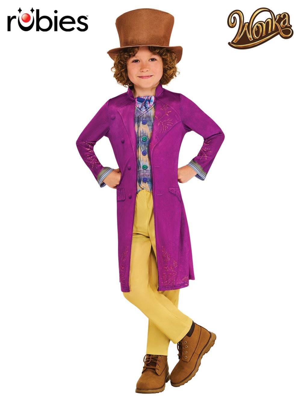 Rubies Deerfield Willy Wonka Classic Costume, Child - Small (3-5 Yrs) by Rubies Deerfield - ISBN: 9312853079272