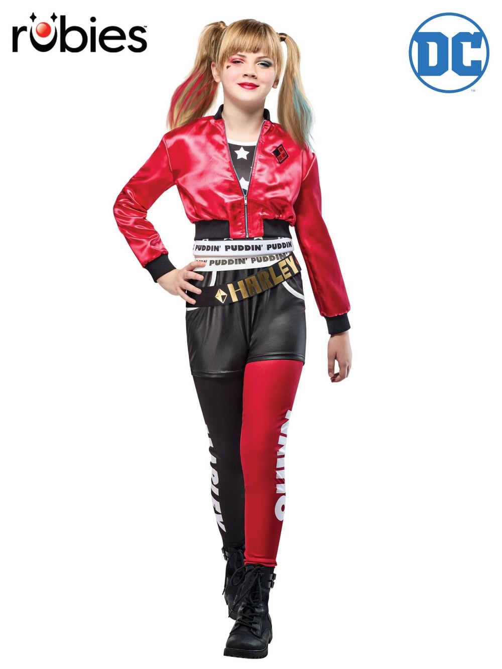 Rubies Deerfield Harley Quinn Deluxe Costume, Child - 6-8 Years by Rubies Deerfield - ISBN: 9312853086553